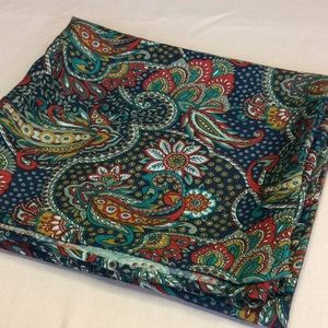 FINAL SALE PRICE Paisley Card Table Cover